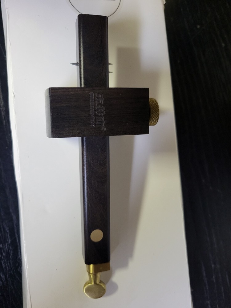 Mujingfang Ebony Marking Mortise Gauge