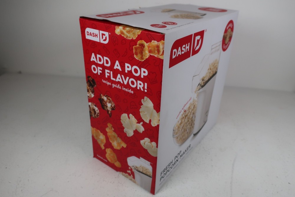 DASH Fresh Pop Hot Air Popcorn Maker w/ Measuring Cup