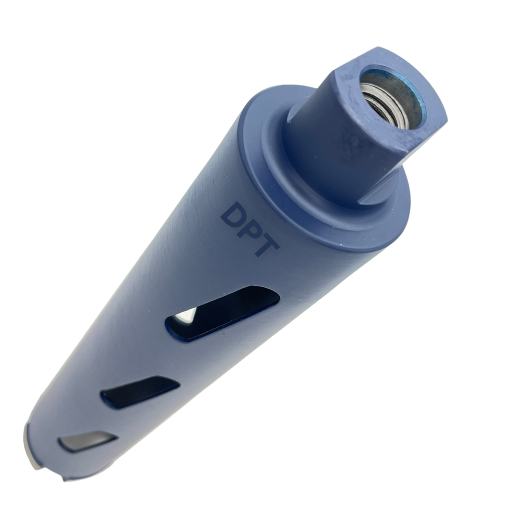 2 Pack 2-1/2" Dry Diamond Core Drill Bits Concrete Asphalt Bricks 5/8" Thread