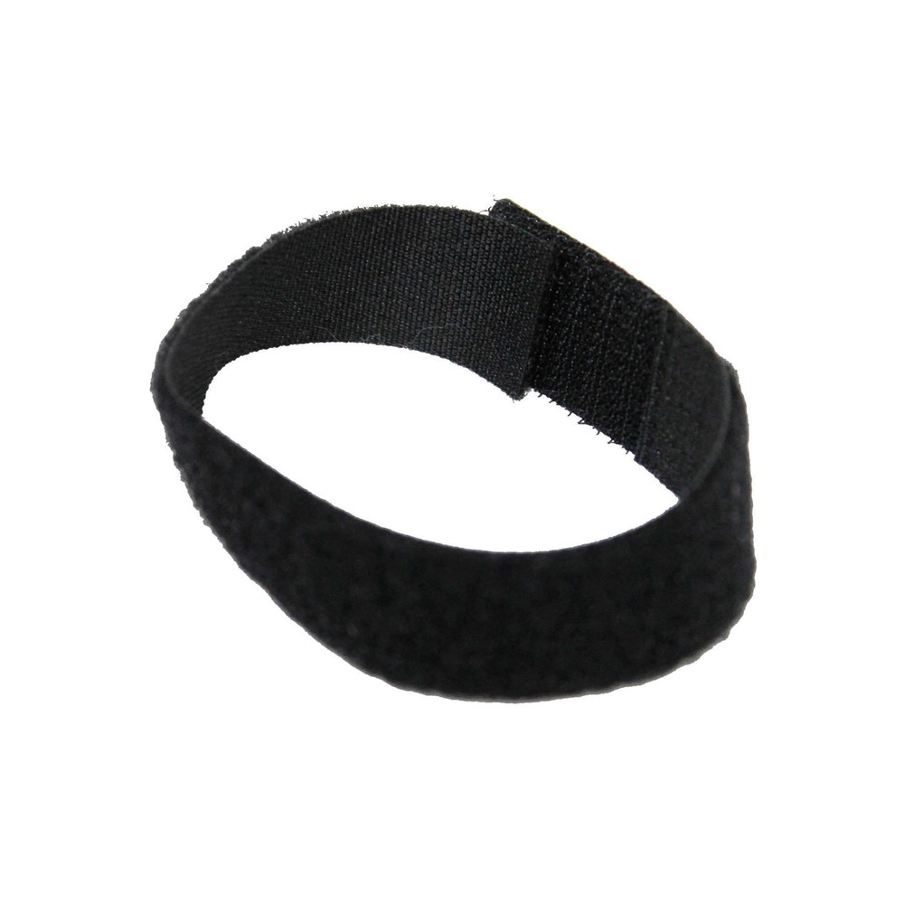 10-pack Black Alesis Hook & Loop Cable Tie Down Straps Cord Wire Orgranization