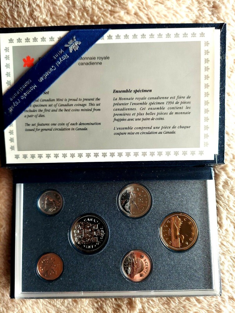 1994 ROYAL CANADIAN MINT SPECIMEN SET