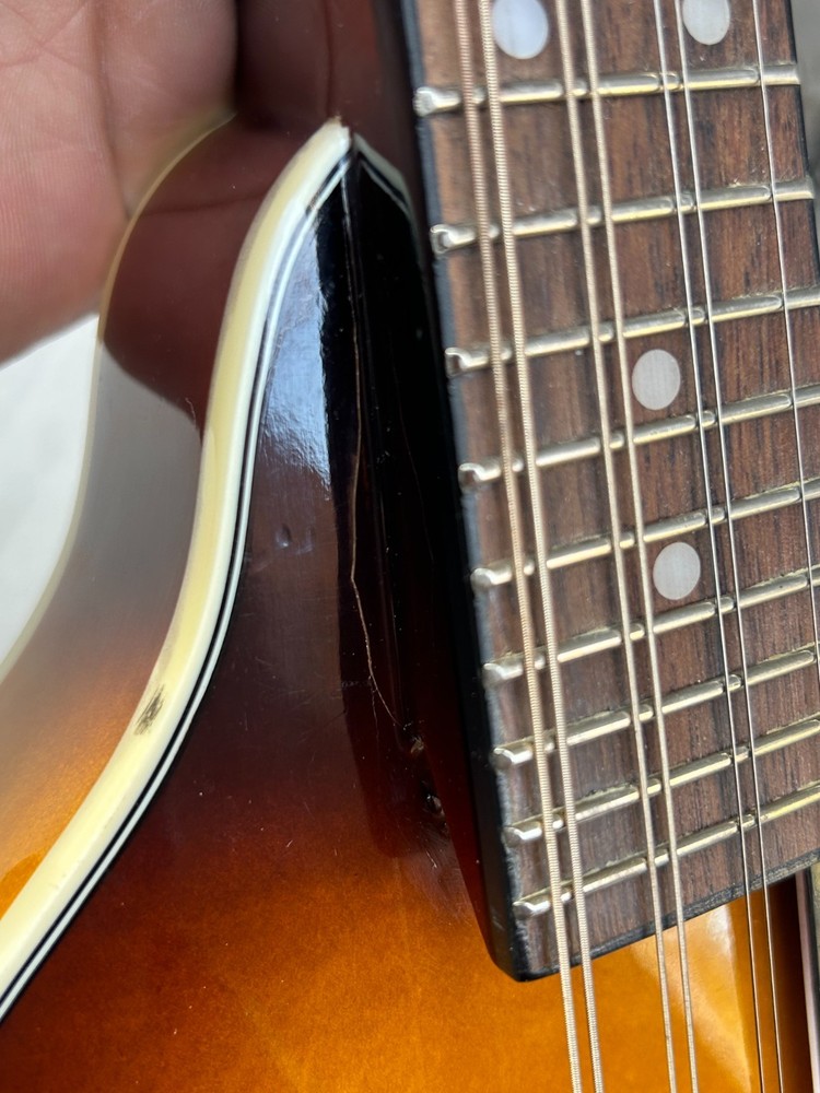 Savannah so-sa090-tsn Mandolin 8 string with Pickup (read)