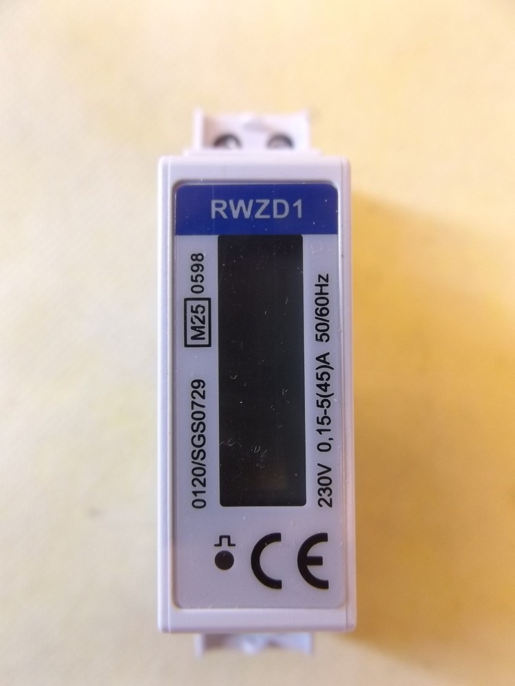 RelTech AC meter RWZD1 MID calibrated digital SO interface new original packaging