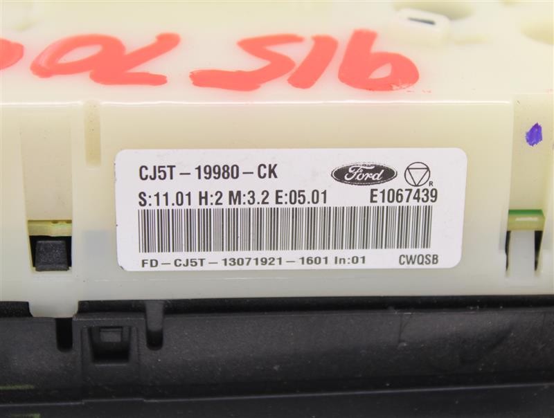Used A/C Selector Switch fits: 2014 Ford Escape Front manual temperature control