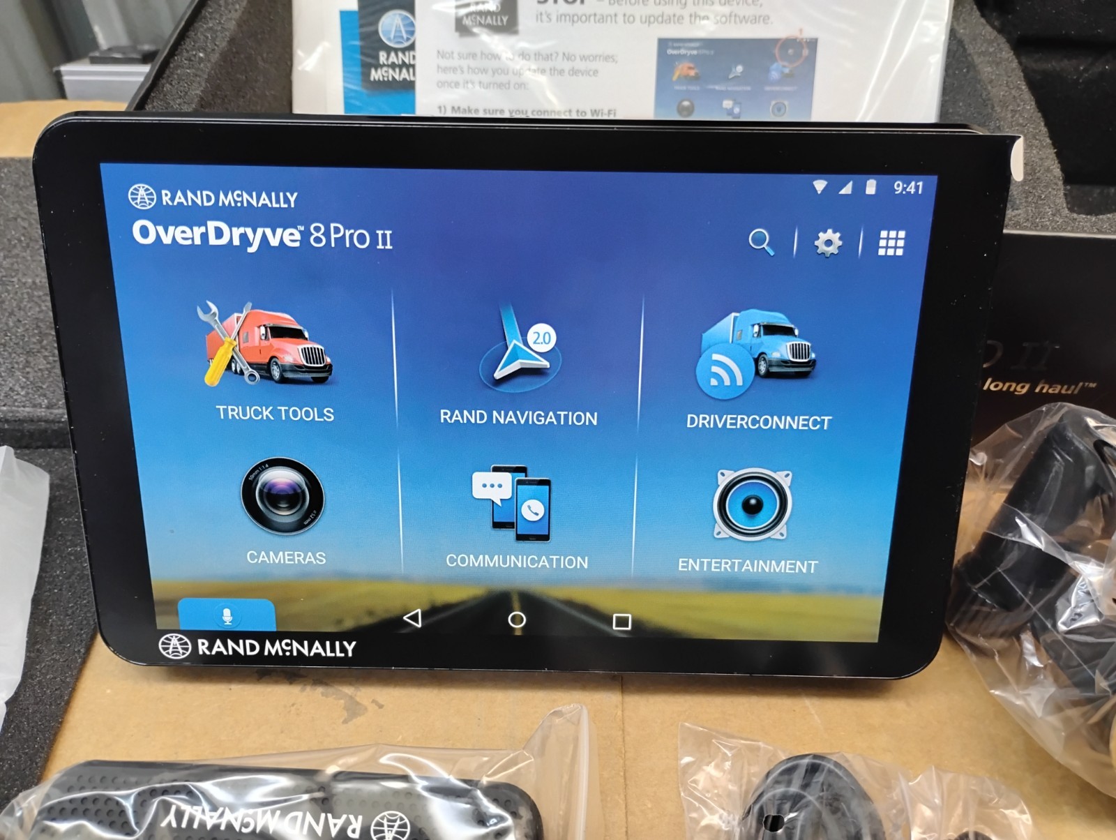 RAND MCNALLY OD8 PRO II OVERDRYVE 8 PRO 2 LM TRUCK GPS