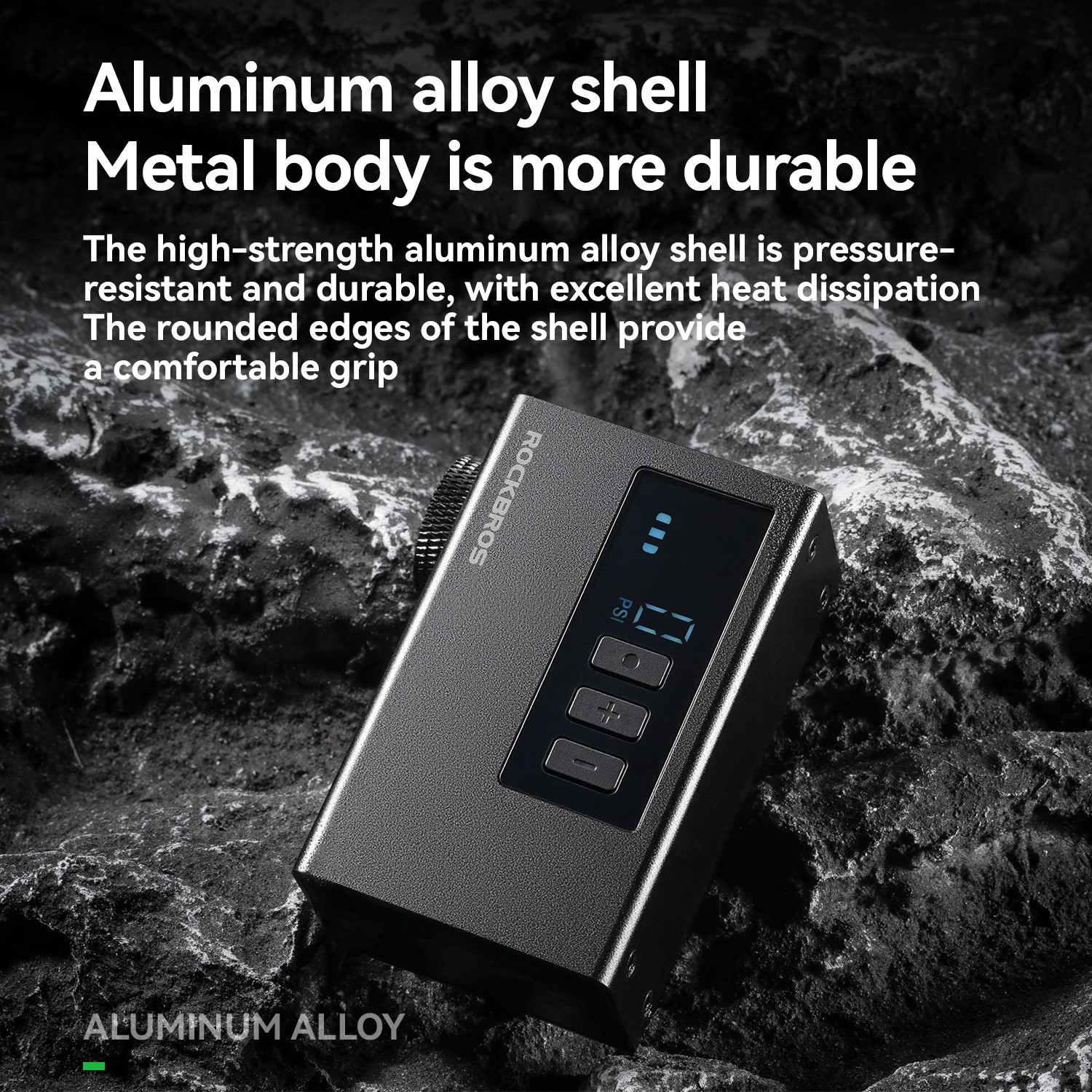 ROCKBROS Electric Air Pump Mini Bike120PSI Portable Fast Inflation FV/AV 240mAh