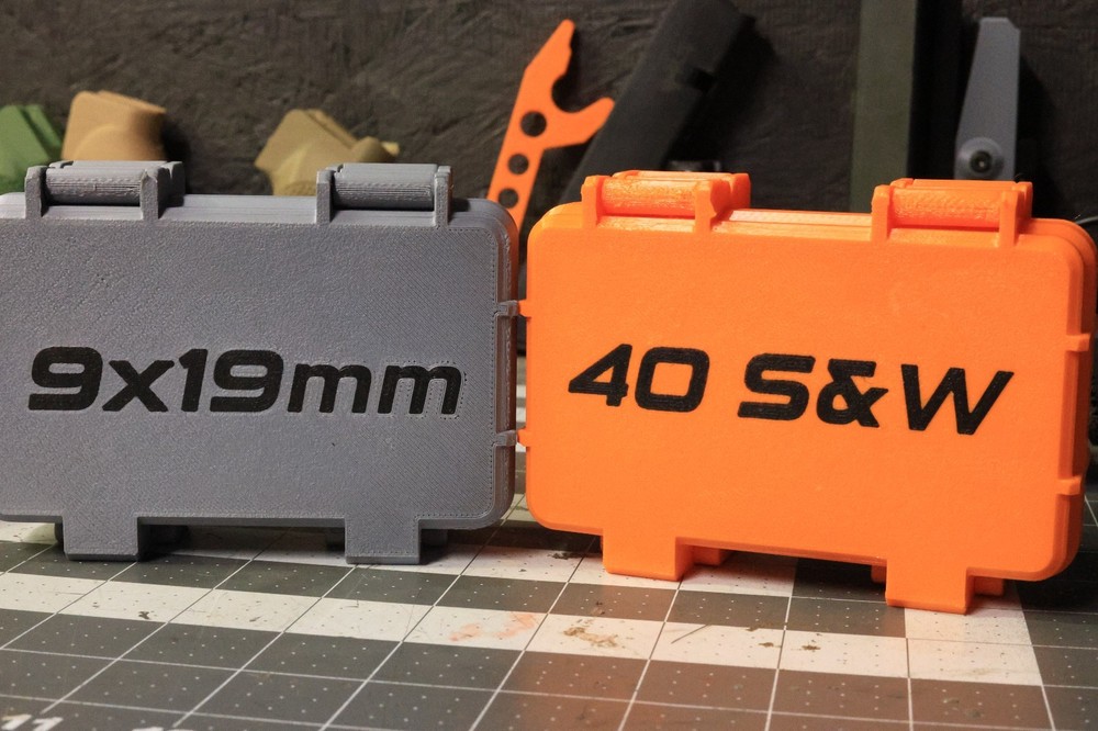 3D Printed 9mm 50-Round Ammo Box