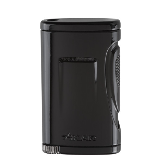 Xikar Xidris Single Jet Flame Lighter, High-Performance, Black