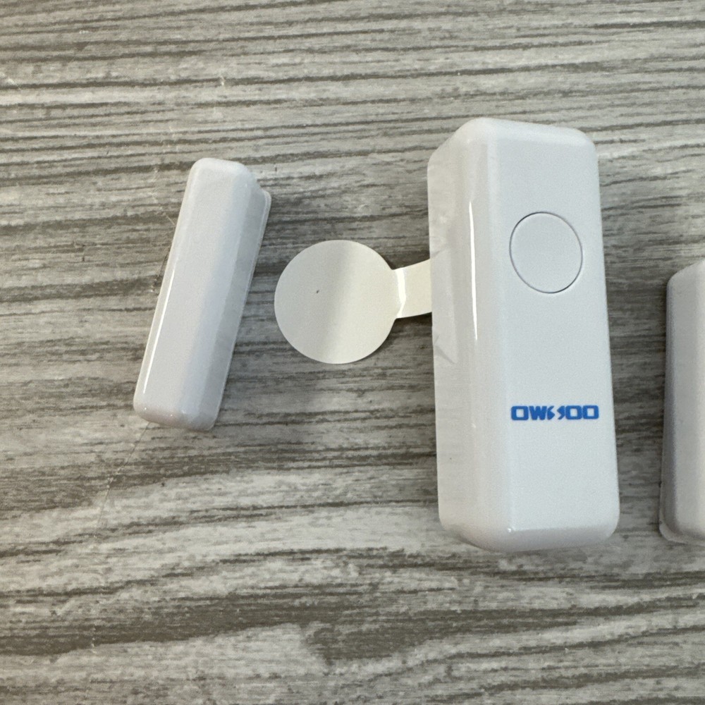 2 x Oswoo Smart Wifi Door / Window Sensor Model: PG-100