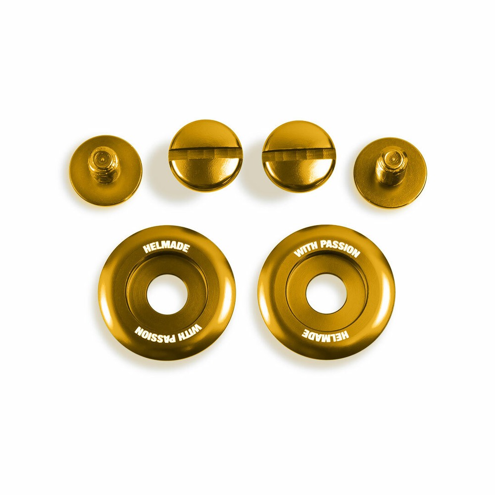 helmade screw set gold for Arai CK-6