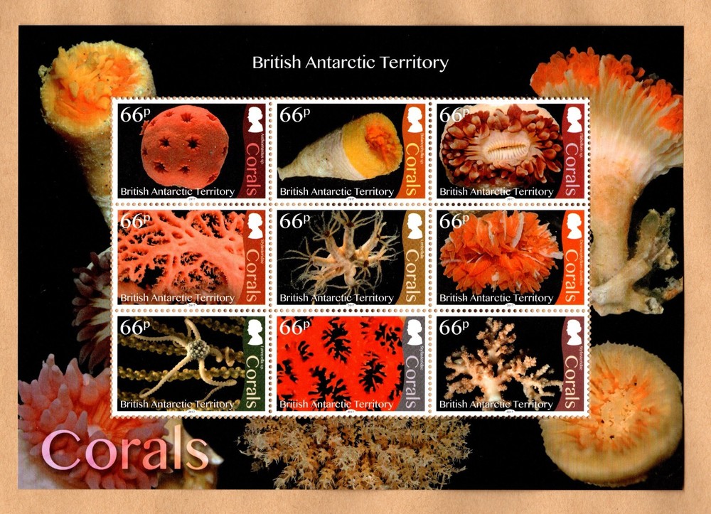BRITISH ANTARCTIC TERRITORY 2017 COMPLETE YEAR SET: 4 SETS + 1 MINISHEET MNH