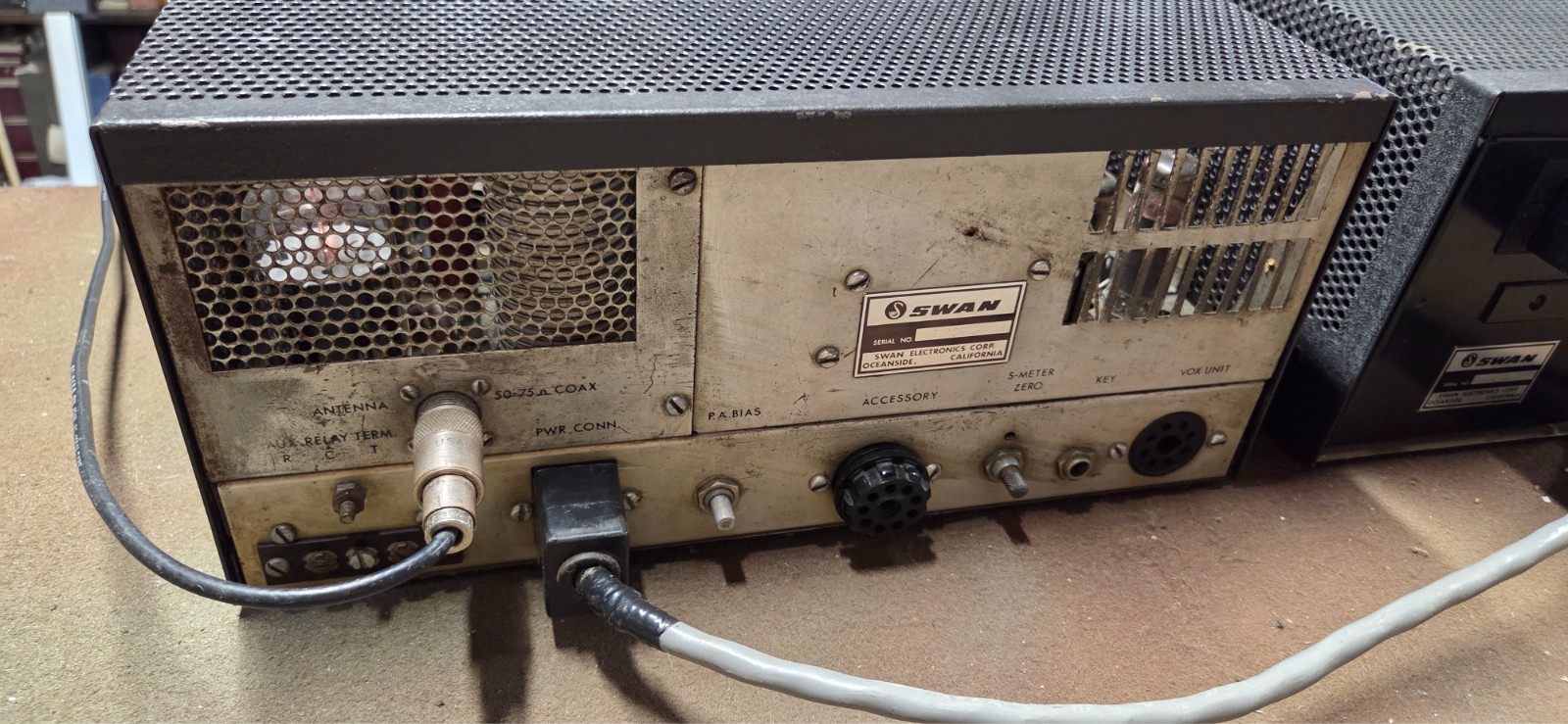 Swan 500C Ham Radio Transceiver Radio Needs Repaired (sold as-is) #1