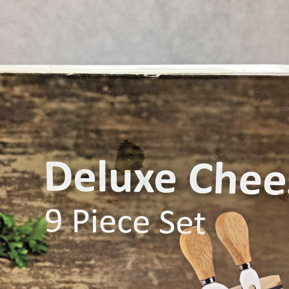 Decodyne Deluxe Cheese Board 9-Piece Set