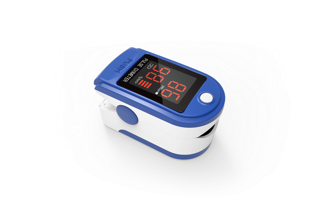 Contec Finger Tip Pulse Oximeter - Blood Oxygen Saturation Portable LED Display