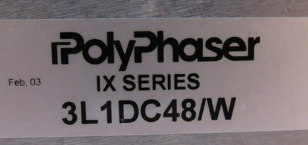 PolyPhaser Corporation IX Series IX 3L1DC48/W