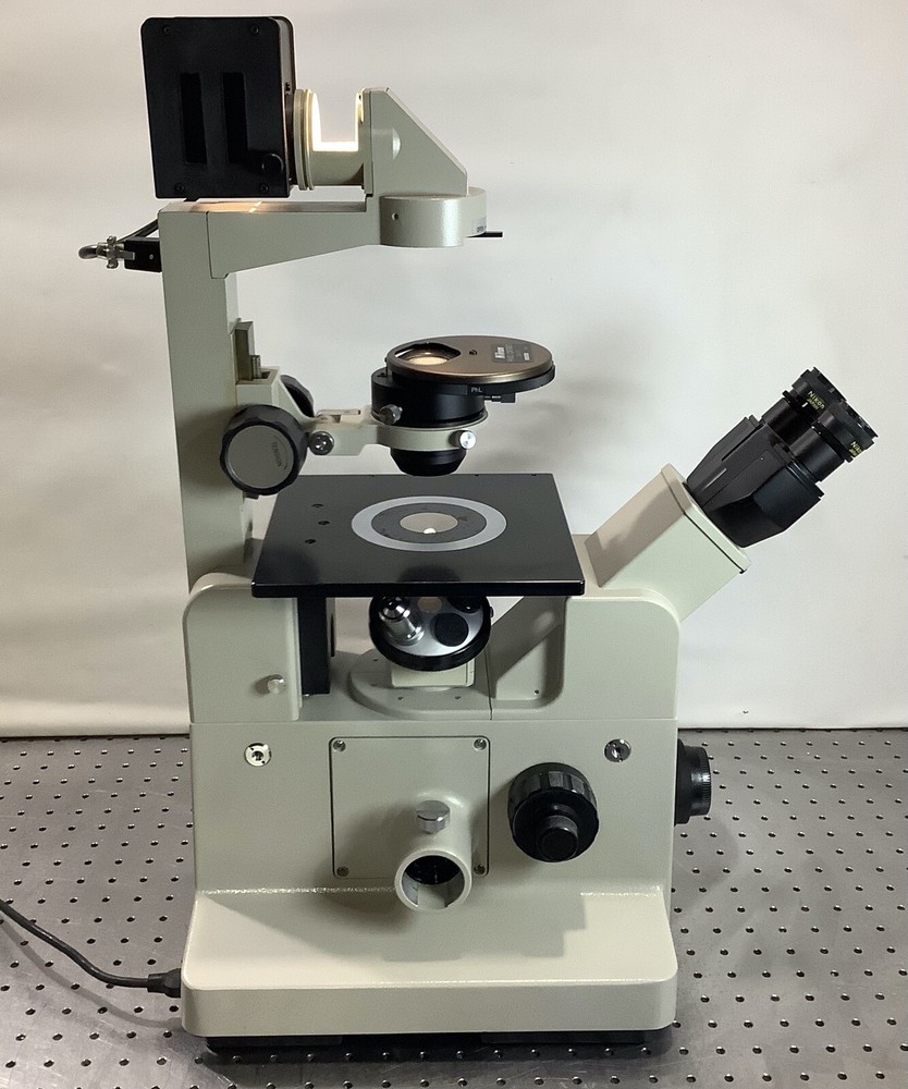 Nikon Diaphot Inverted Microscope with Phase Contrast 2 ELWD 0.3