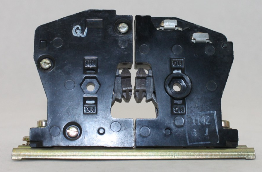 Square D Two Class 9999 Type SX-8 Electrical Interlocks with Mount