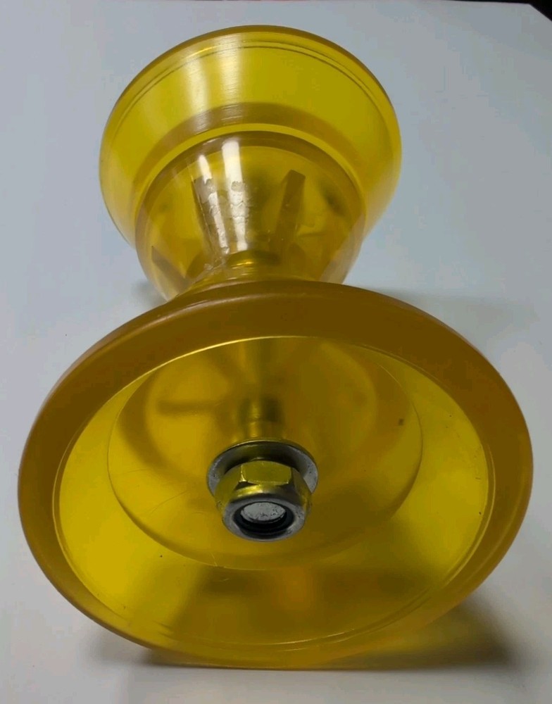 Boat Trailer Bow Roller 3" Yellow Gold