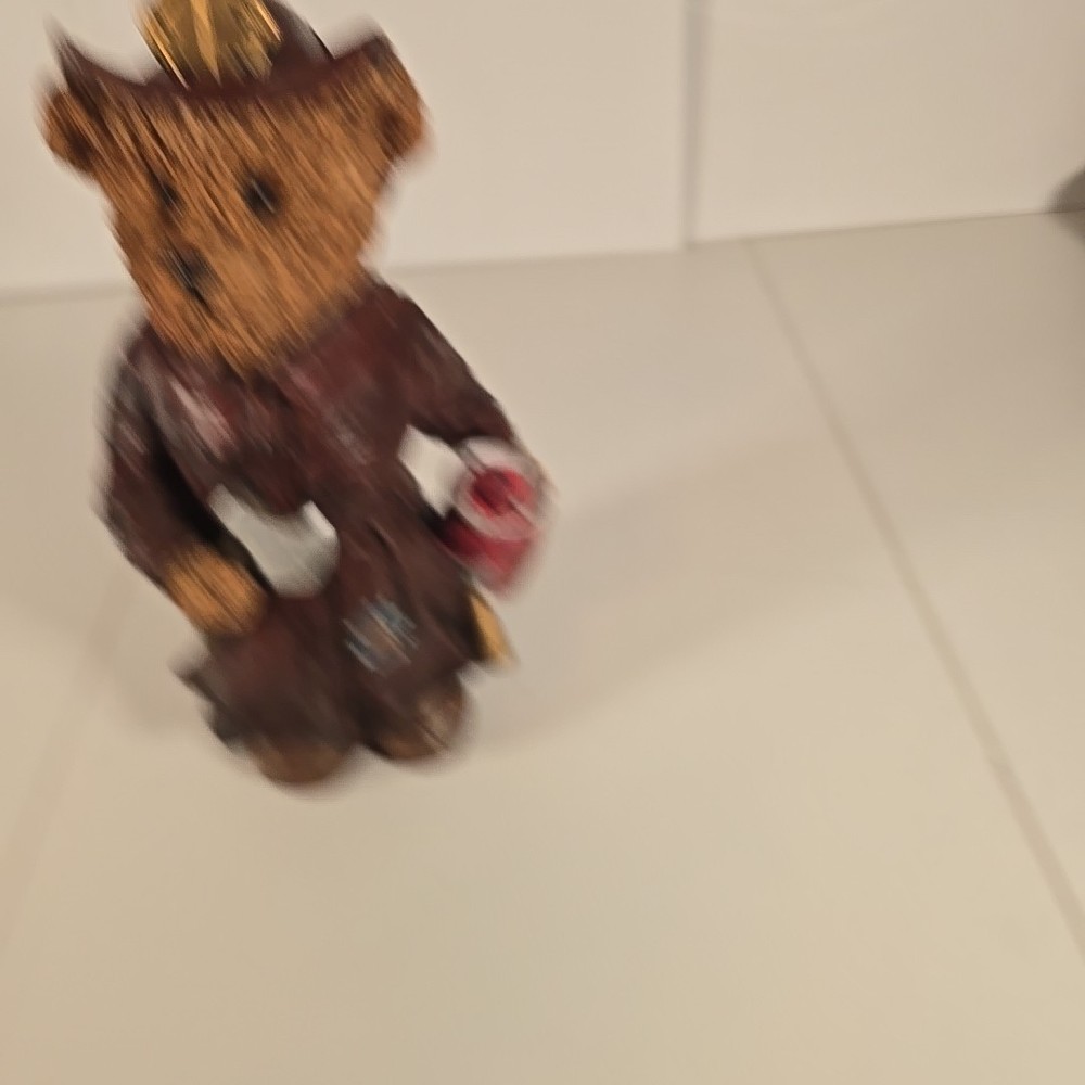Fire Fighter Bear Decor 11 Inches Tall
