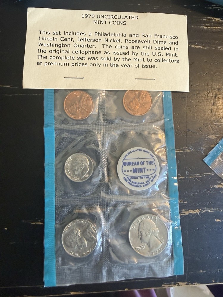 1970 Uncirculated Mint Set