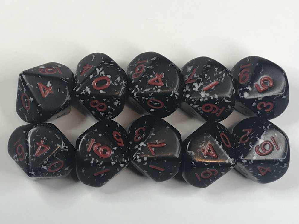White Wolf Dice - Vampire The Dark Ages - Dice Set