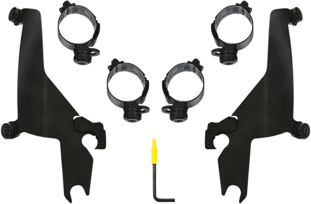 Memphis Shades No-Tool Trigger-Lock Mount Kits, Black Sportshield MEB2047