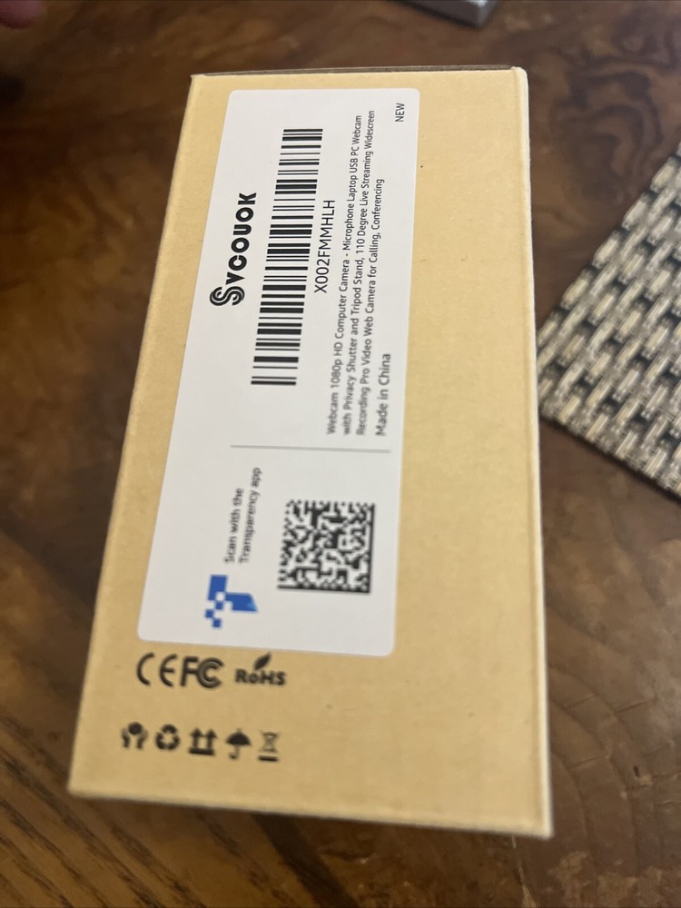 Webcam HD 1080P,Webcam with Microphone,Webcam with Privacy Shutter and Tripod