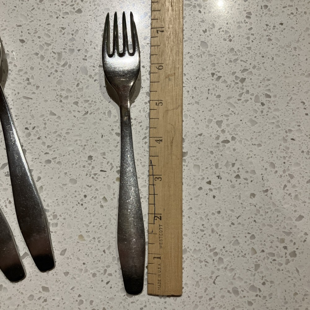 Set 3 Dinner Forks ESM7 by ESM Stainless 12/18 Germany
