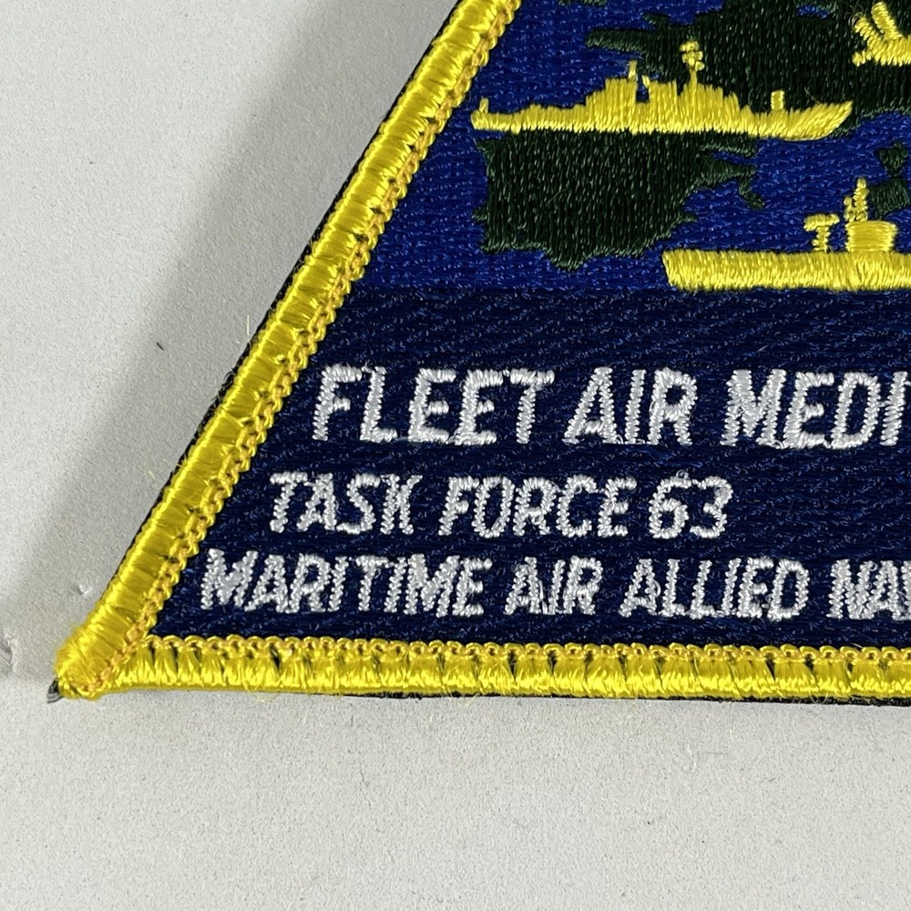 Fleet Air Mediterranean Task Force 63 67 Maritime Air Allied Naval Forces Patch