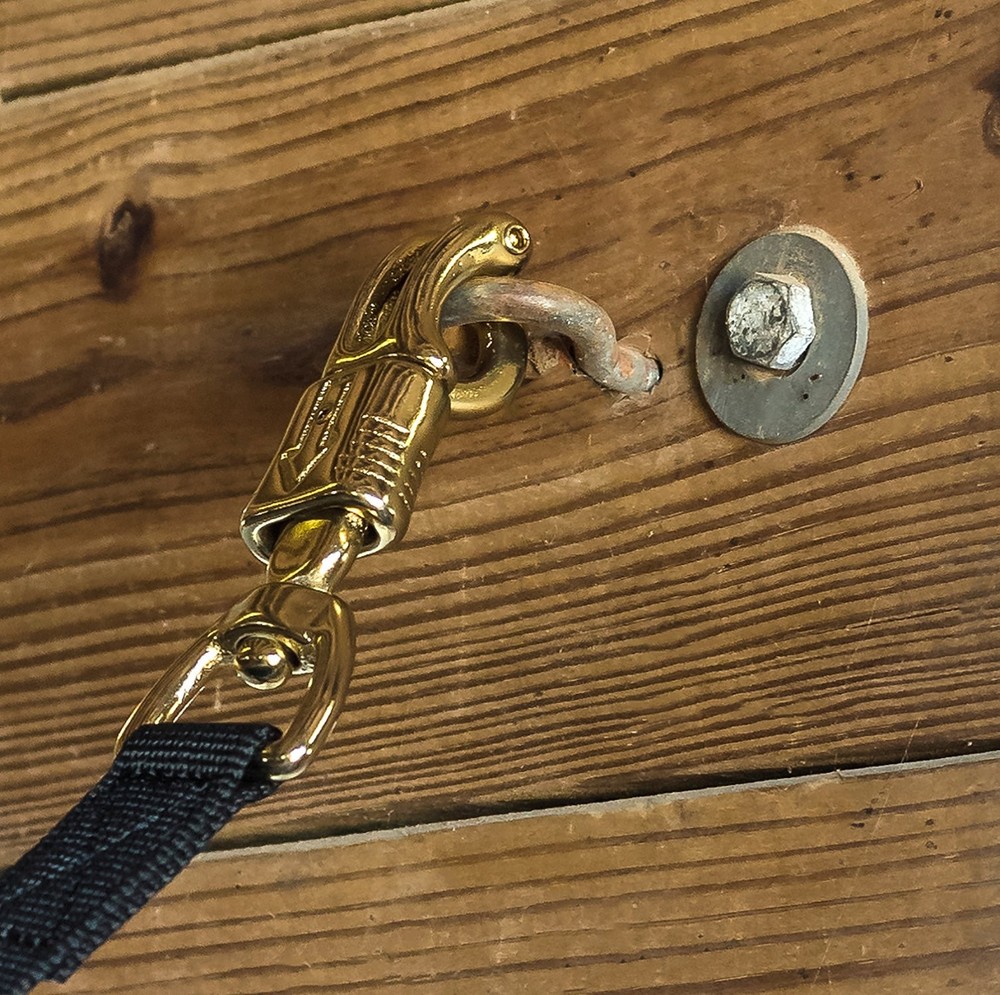 Nylon Adjustable Tie Safe - Cross Tie, Adjusts 48" to 62"