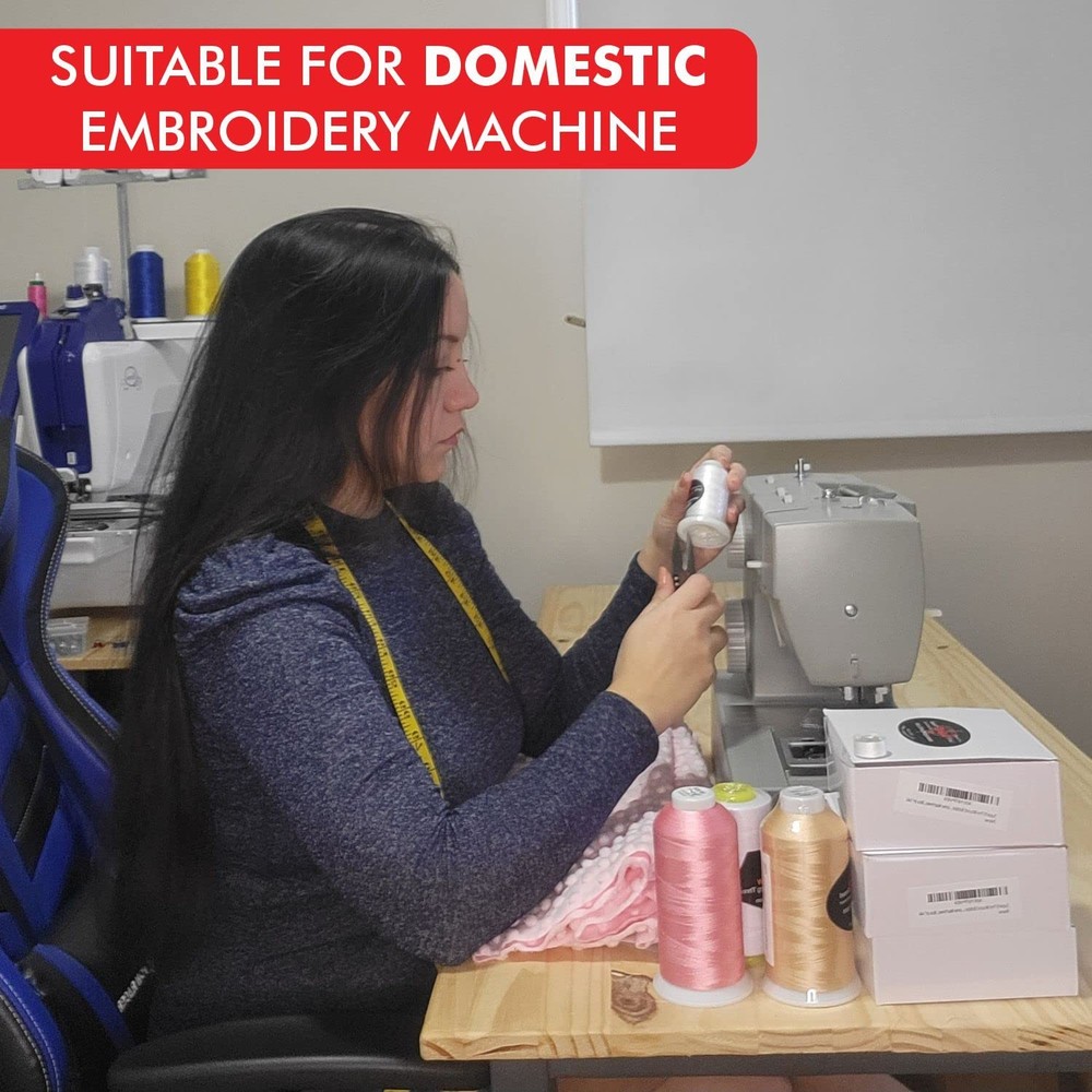 Super B 40wt Polyester Embroidery Thread 5000m Spool Burnt Orange