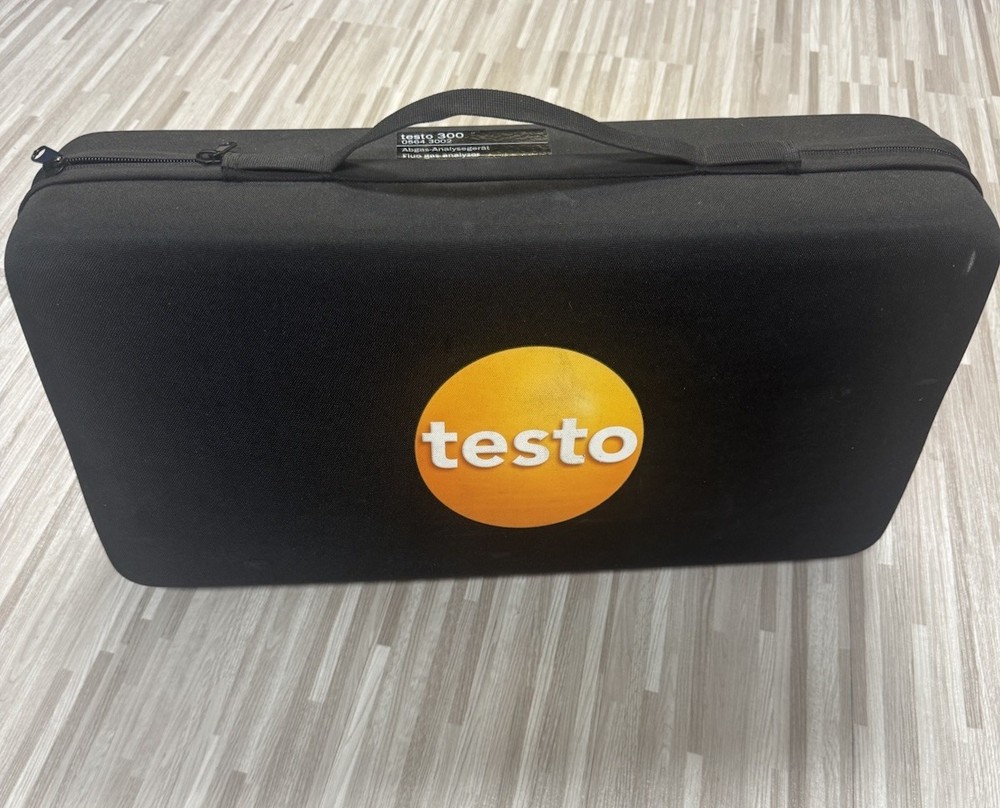 Used Testo 300 Industrial Combustion Analyzer w/ NOx & Printer! No Errors