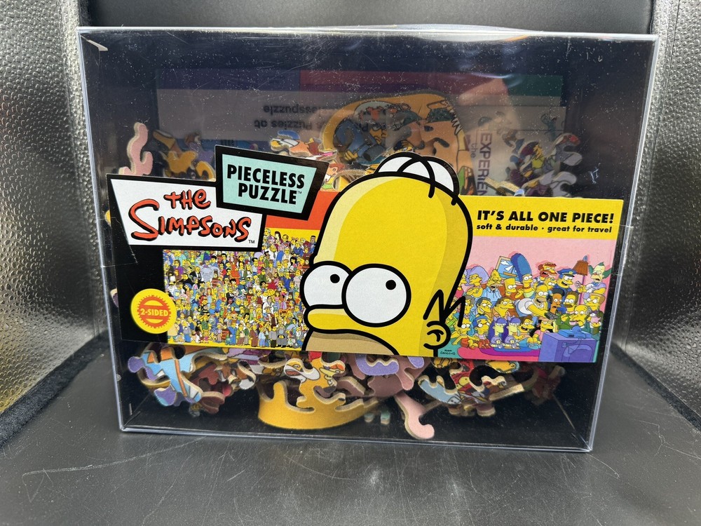 The Simpsons Pieceless 2-Sideed Puzzle By Ceaco (2007)