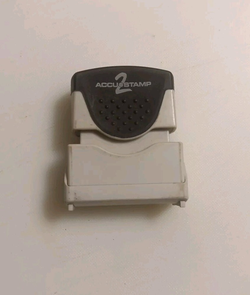 Accu-Stamp2 Microban Message Stamp, Posted,
