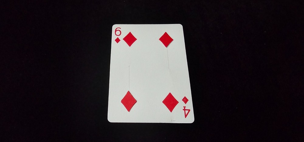 Bicycle Red Moving Point Gimmick Card