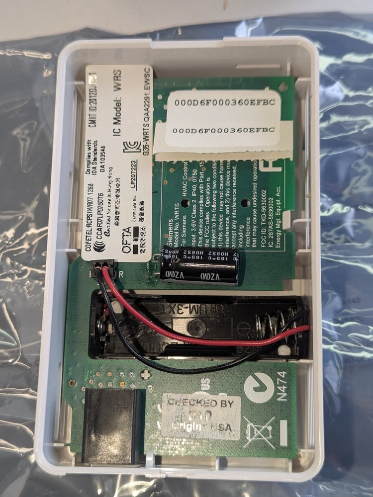 SIEMENS QAA2291.EWSC WRS Sensing only - Temperature Sensor