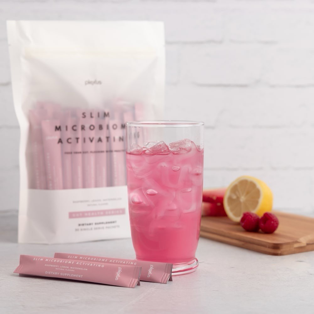 Plexus SLIM 30 Microbiome Activating Packets Raspberry Lemon Watermelon