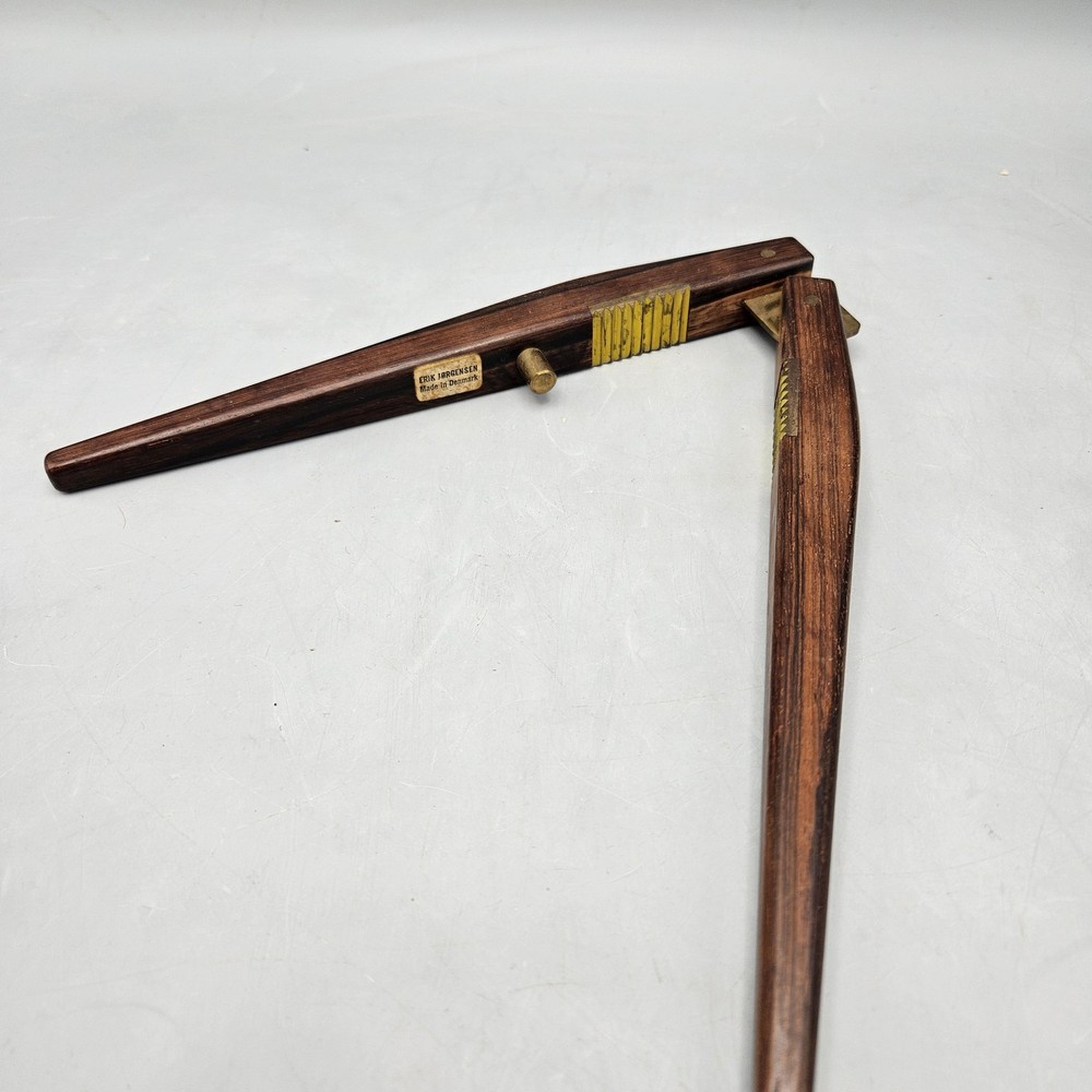 Vintage Erik Jorgensen Rosewood & Brass Nutcracker