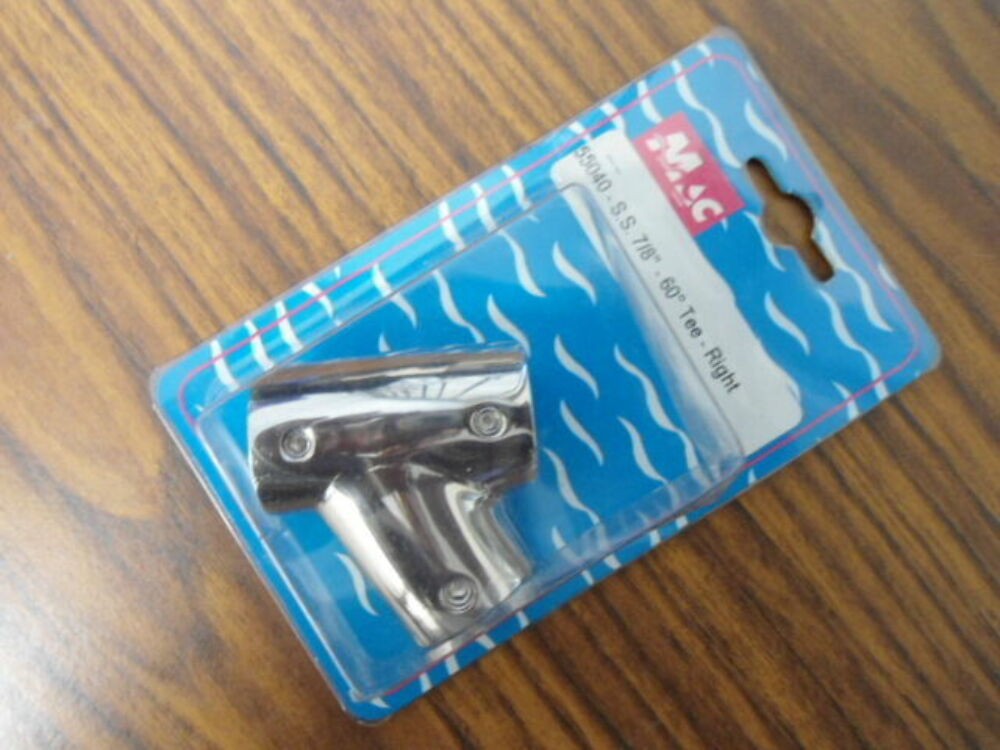 Mac's Custom Tie-Downs VersaTie Single Stud S.S. Track Fitting 55040