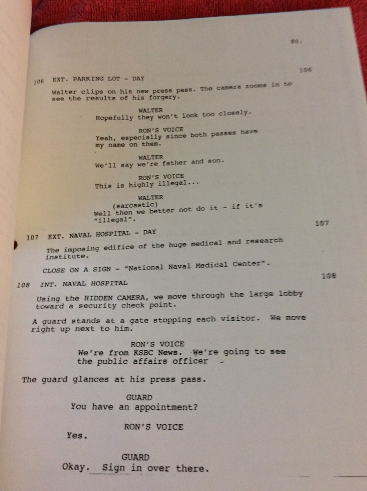 ORIGINAL SCRIPT INTERVIEW WITH THE ASSASSIN RAYMOND J BARRY NEIL BURGER