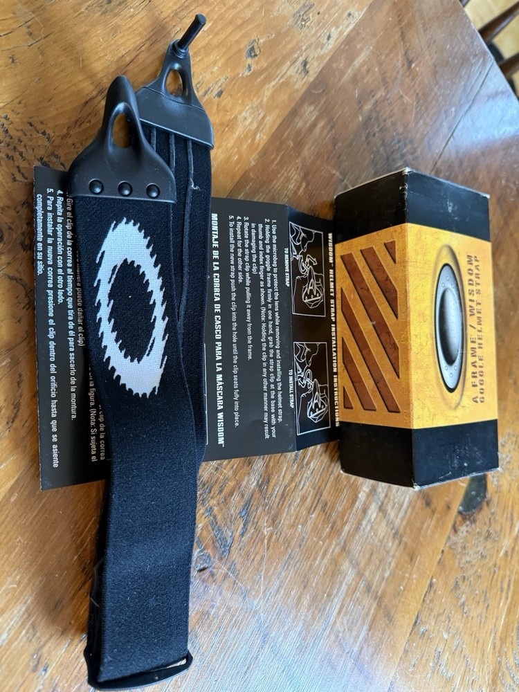 Oakley Wisdom Goggle Helmet strap kit