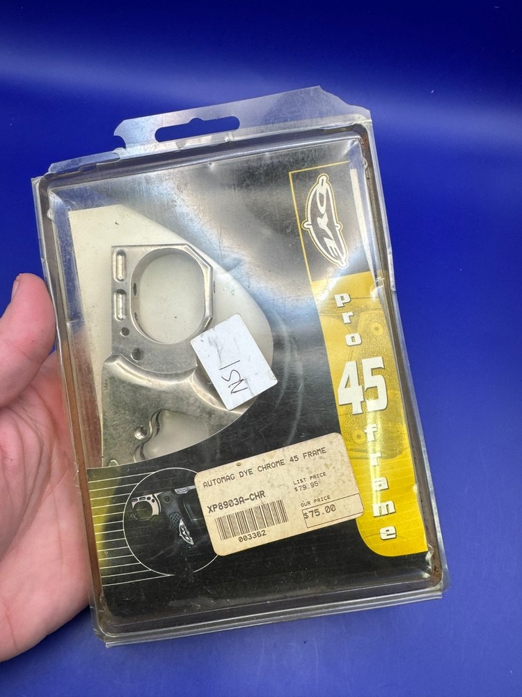 AGD Automag Dye Frame-NOS-Silver