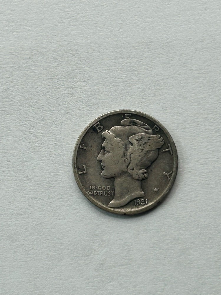1931S Mercury Dime VG