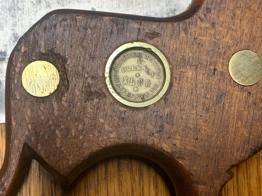 Early Wheeler, Madden & Clemson rip saw with split nuts