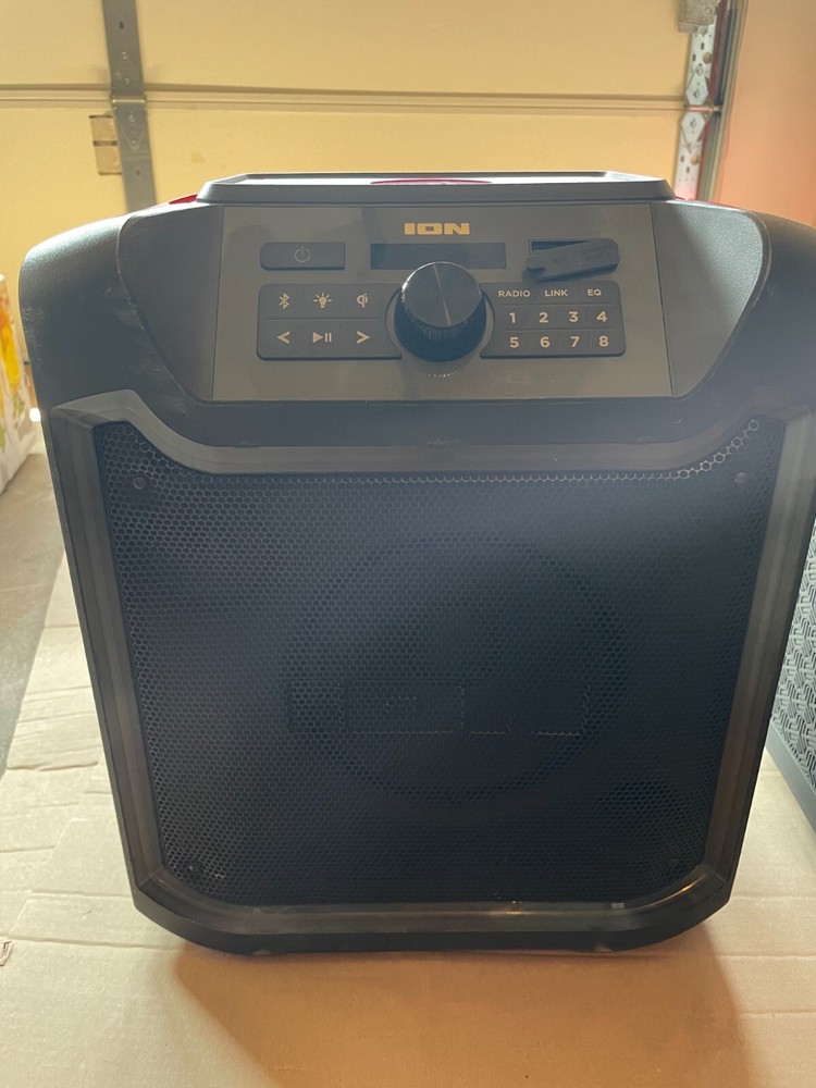 ION Pathfinder 4 Portable Bluetooth Speaker with Wireless Qi Charging