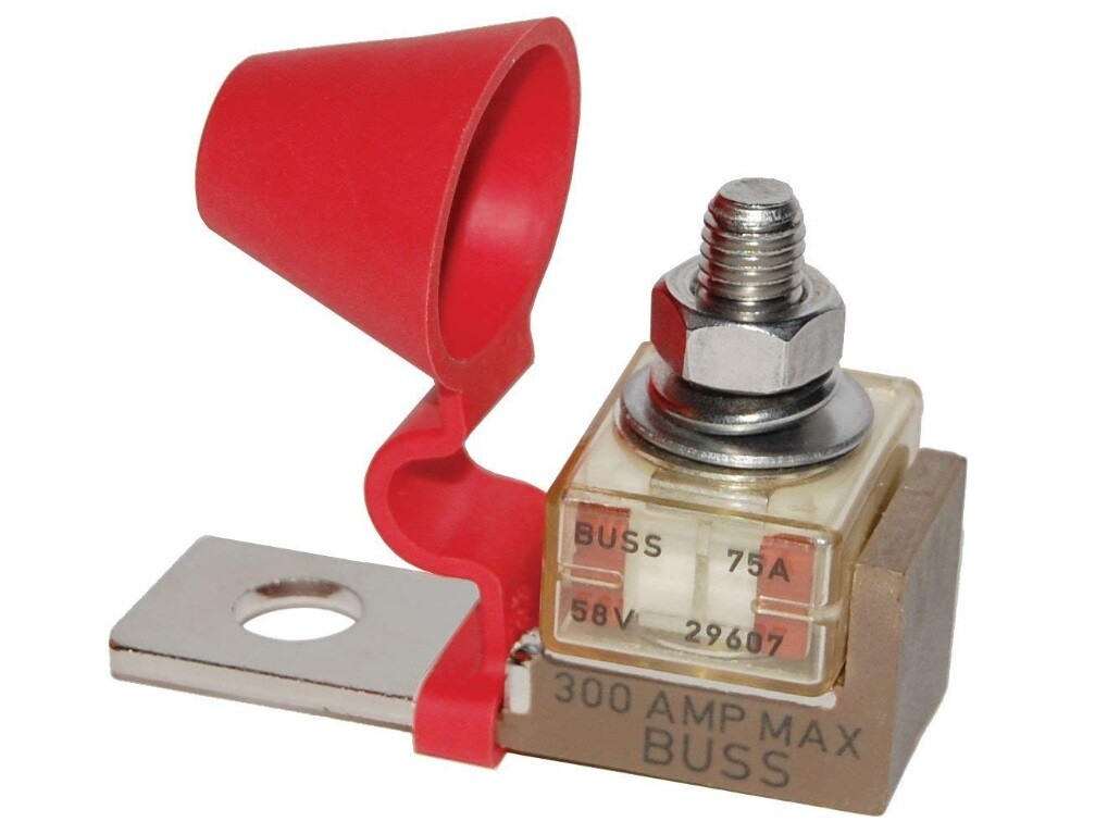 Bay Marine – Marine Rated Battery Fuse and MRBF Single Fuse Holder Kit – 30-300A