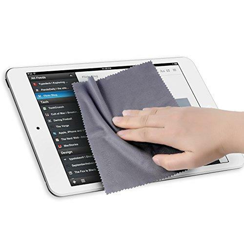 Large 4-Pack Microfiber Cleaning Cloth for Laptop, Computer Screen, Camera,