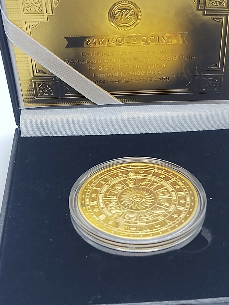 Commerative Horoscope AQUARIUS Coin