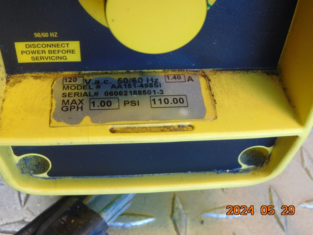 LMI MILTON ROY AA151-498SI DOSING PUMP