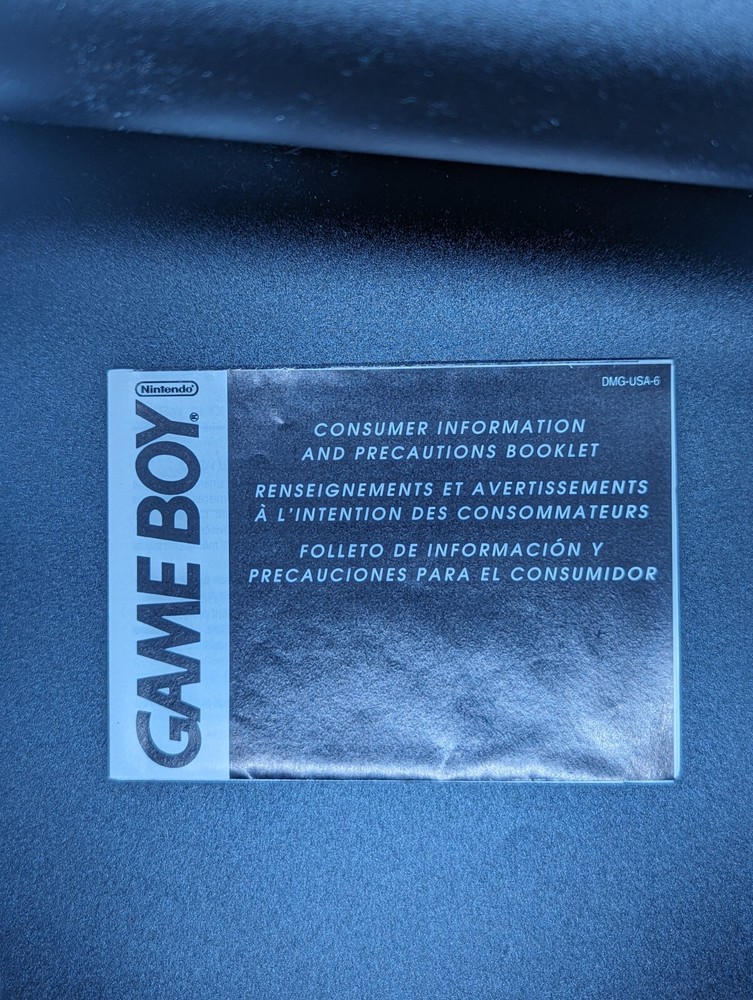 Blue Gameboy Camera Complete In Box (Open) Tested